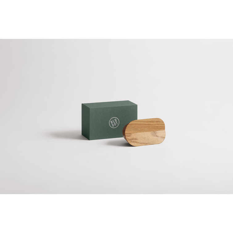 White Oak Round Wooden Wall Hook