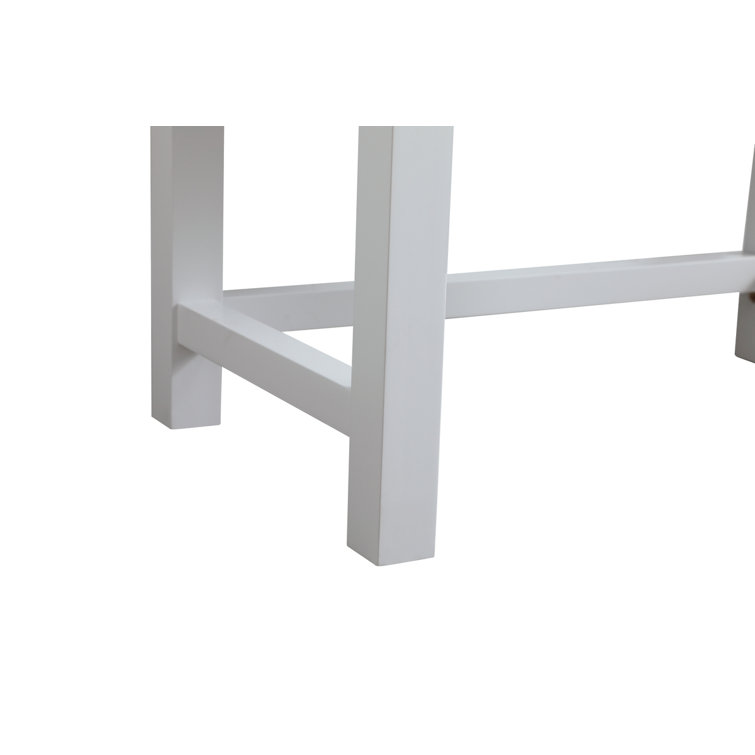 36 in White Freestanding Bathroom Vanity with Calacatta Marble Top