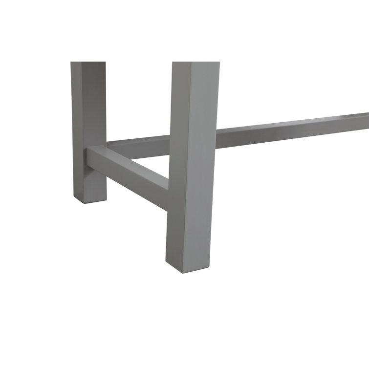 Hudson 48'' Gray Single Bathroom Vanity with Calacatta Marble Top