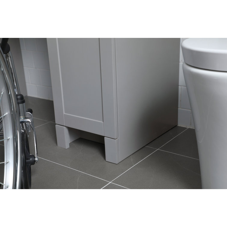 Cooper 54'' Grey Freestanding Bathroom Vanity with Marble Top