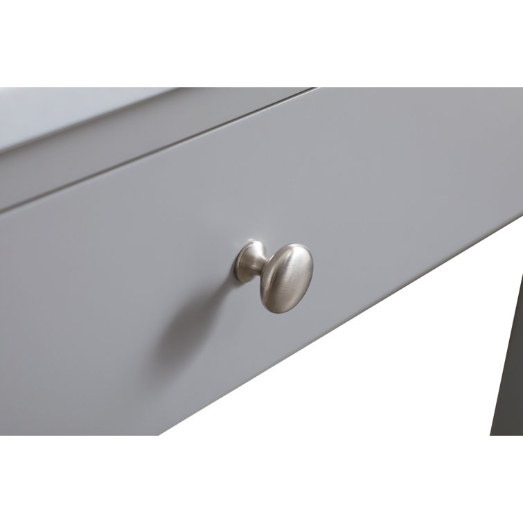 Hudson 36'' Gray Single Bathroom Vanity with Marble Top