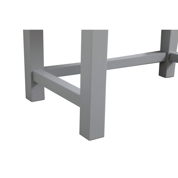 Hudson 36'' Gray Single Bathroom Vanity with Marble Top