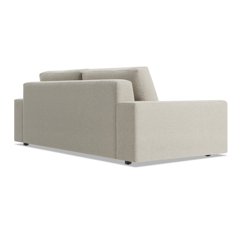 Esker Wide Comfort Sofa in Kelso Sand Cotton Blend