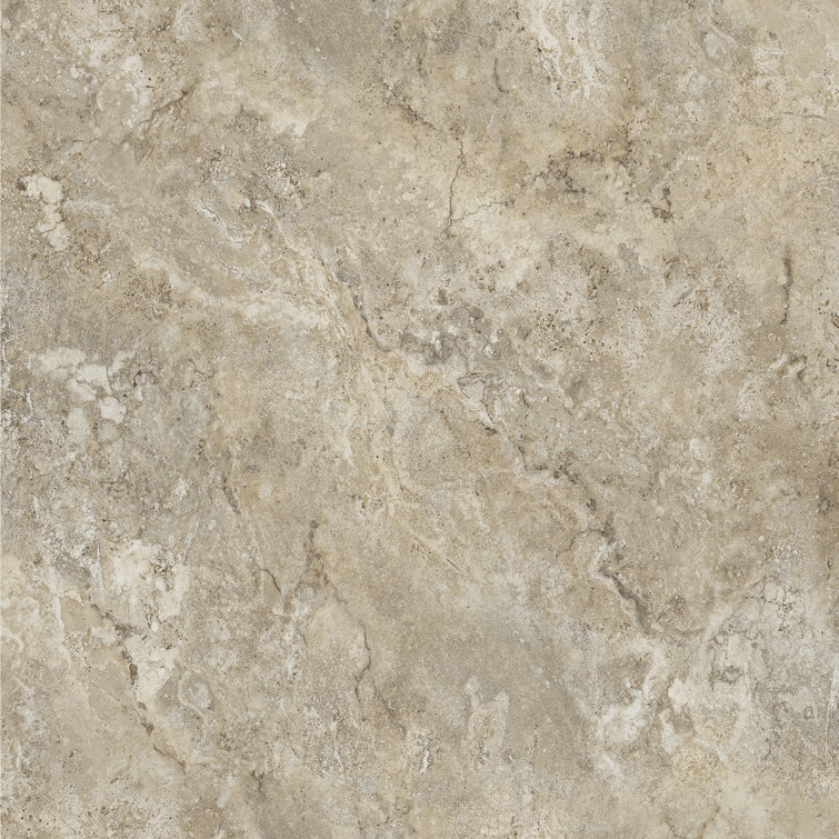 Travertine 12" x 24" Waterproof Click Lock Vinyl Tile Flooring