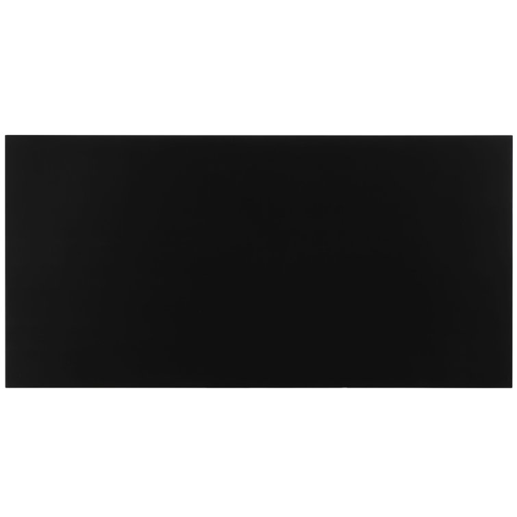 Distressed Black Pine Wood Rectangular Coffee Table