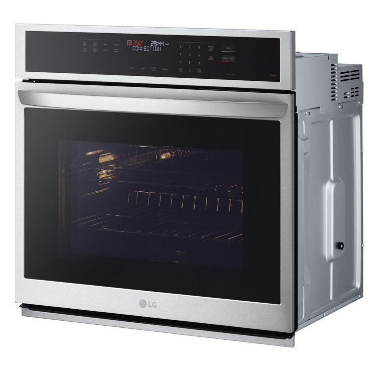 LG 4.7 Cu. Ft. Black Stainless Steel Smart Wall Oven