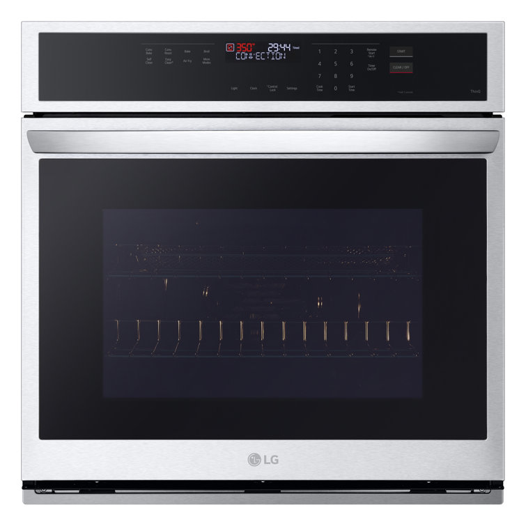 LG 4.7 Cu. Ft. Black Stainless Steel Smart Wall Oven