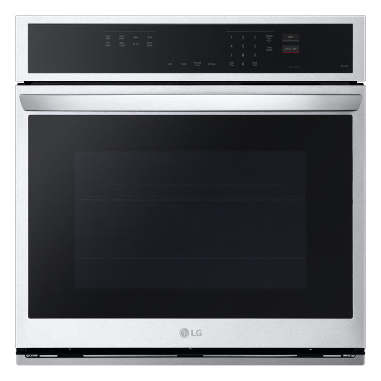 LG 4.7 Cu. Ft. Black Stainless Steel Smart Wall Oven