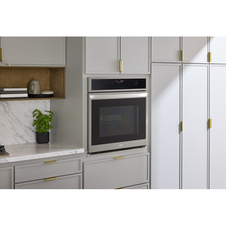 LG 4.7 Cu. Ft. Black Stainless Steel Smart Wall Oven