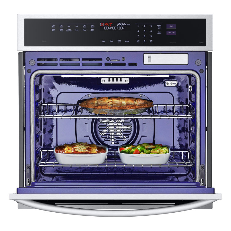 30-Inch Stainless Steel Smart Convection Wall Oven
