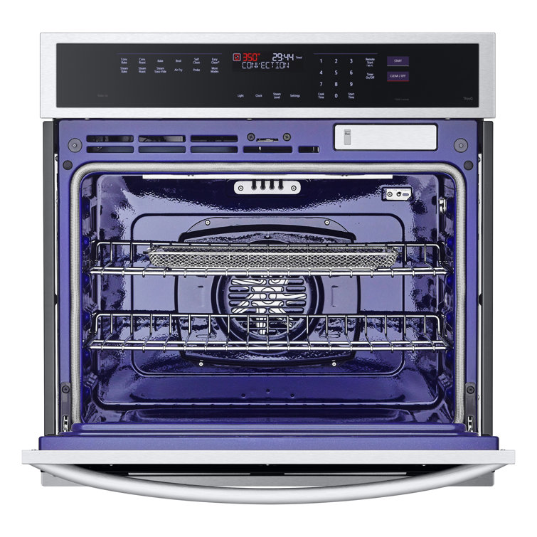 30-Inch Stainless Steel Smart Convection Wall Oven