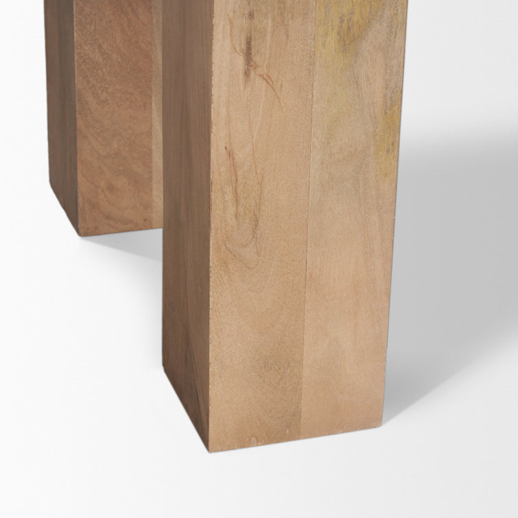 Wynda 74.5'' Light Brown Solid Wood Sideboard