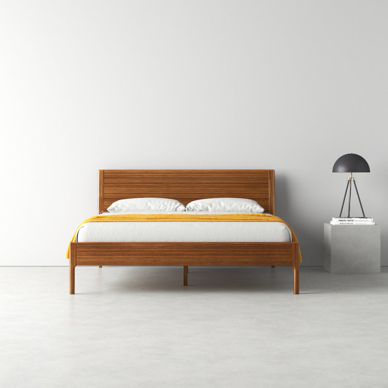 Ventura Amber King Platform Bed with Eco-Friendly Bamboo Frame