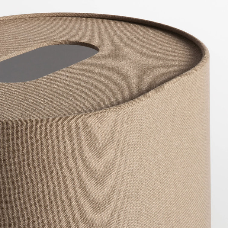 Dark Olive Fabric Modern Table Lamp