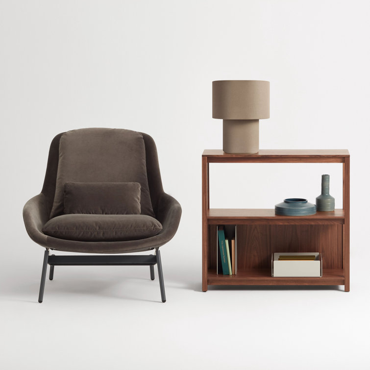 Dark Olive Fabric Modern Table Lamp