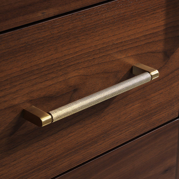San 36'' Walnut and White Single Bathroom Vanity