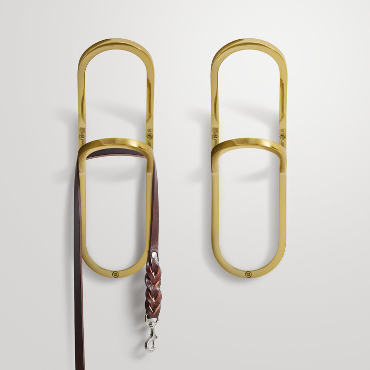 Brass Metal Wall Hook with Powder-Coated Finish