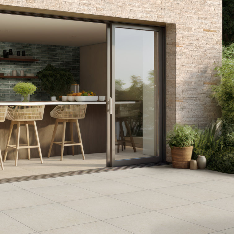 Sage Green Natural Stone Slate 6" x 24" Wall Tile