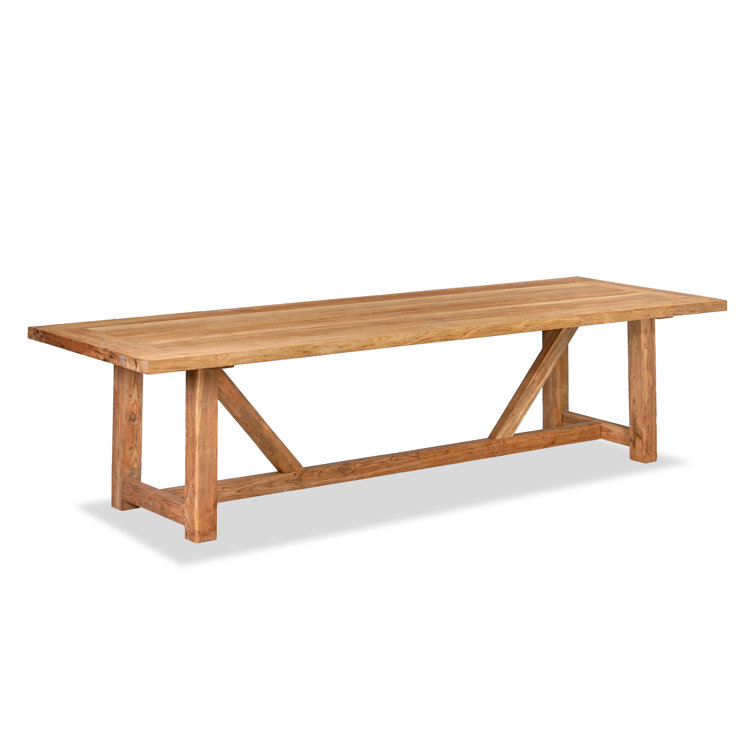 Noble 10-Seat Reclaimed Teak Outdoor Dining Table