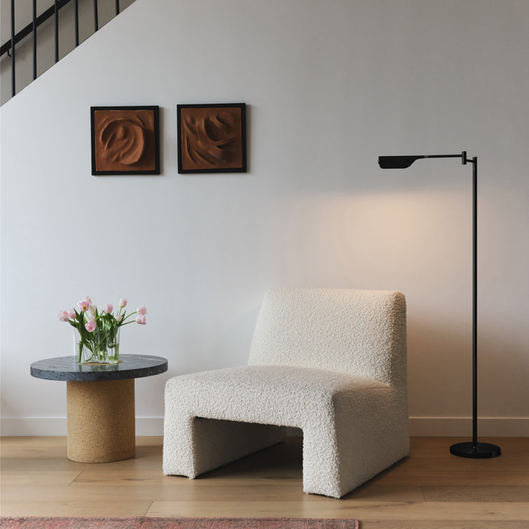 Black Adjustable 3-Way LED Task Floor Lamp