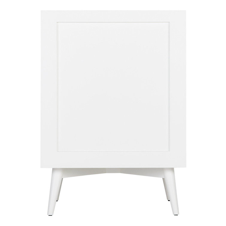 Natural Teak 24" Single Bathroom Vanity with Carrara Marble Top