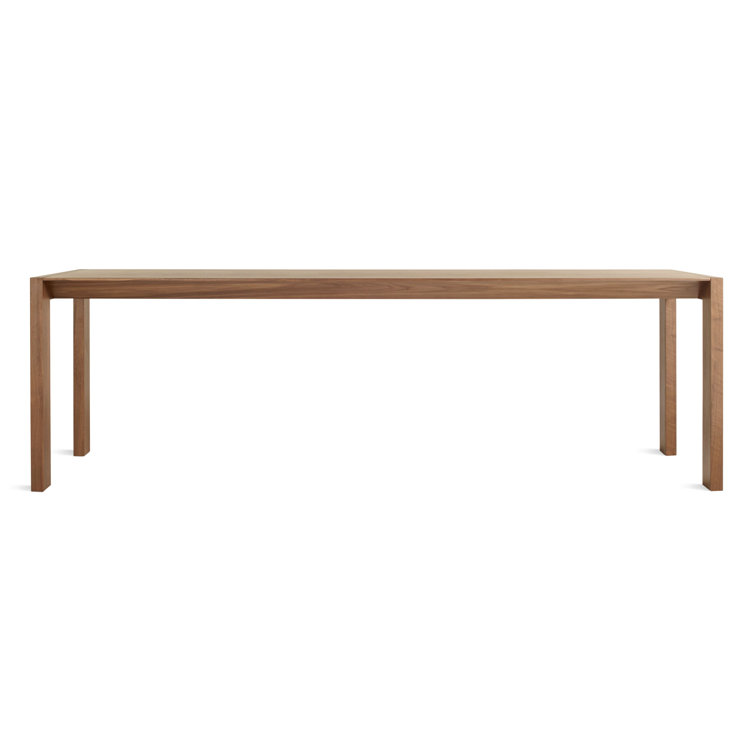 Rustic Walnut Extendable Dining Table for Eight