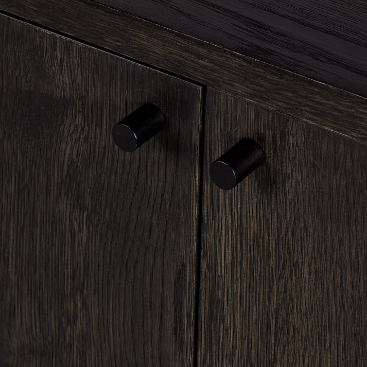 Arley 89'' Dark Brown Solid and Engineered Wood Sideboard