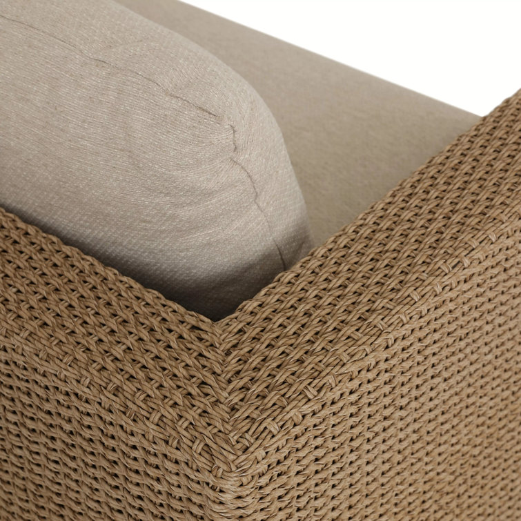 Casa Cream Modular Wicker and Rattan Sectional Sofa