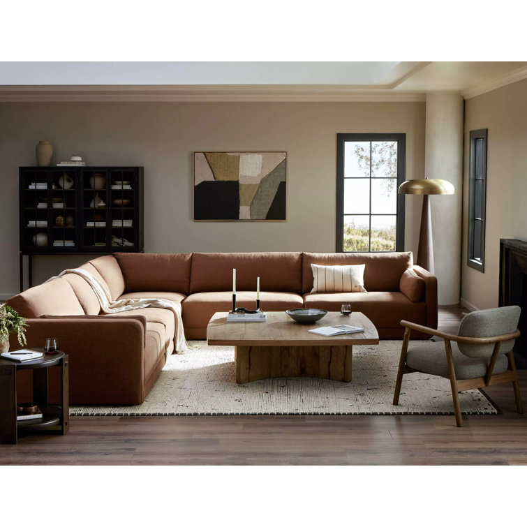 Natural Oak Square Coffee Table with Storage