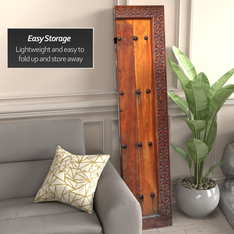 6' Tall Double Sided European Doors Canvas Room Divider