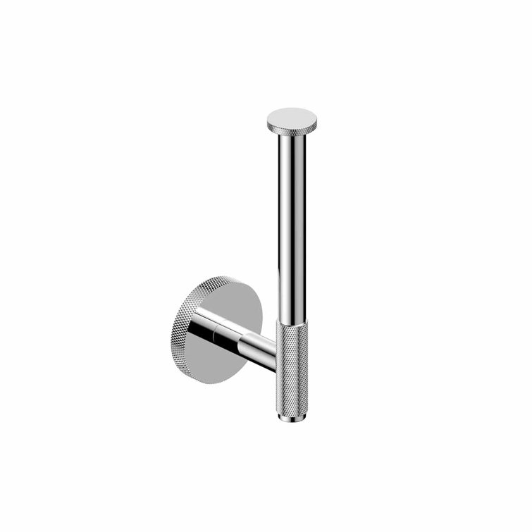 Polished Chrome Brass Wall Mounted Toilet Paper Holder