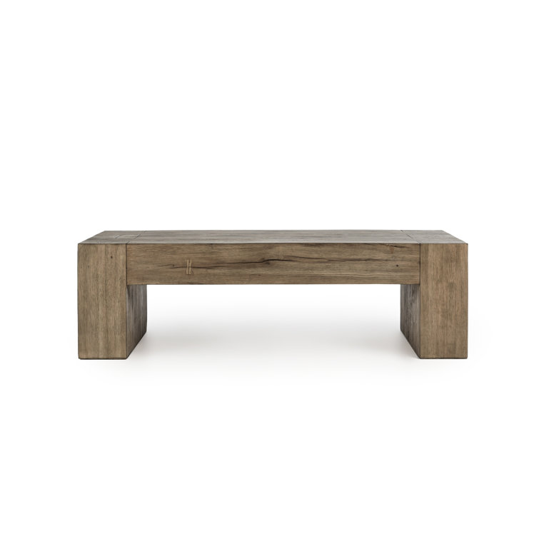 Raymond 60" Brown Reclaimed Wood Coffee Table