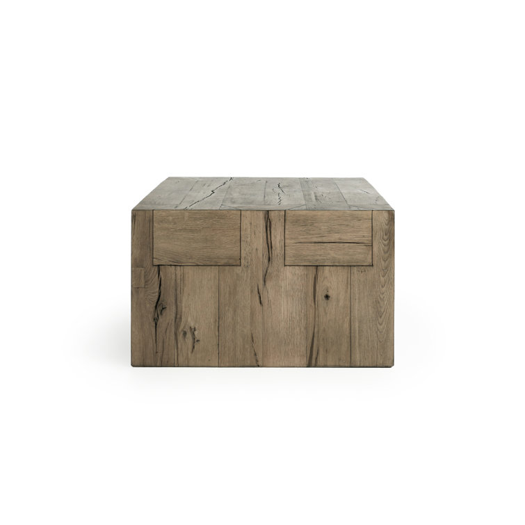 Raymond 60" Brown Reclaimed Wood Coffee Table