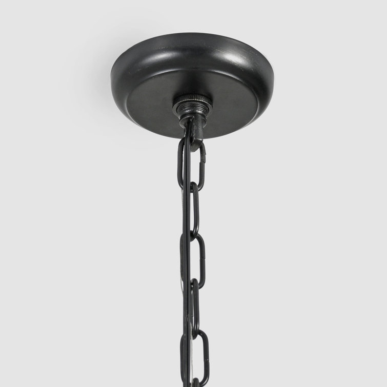 Voltaire Modern Atom-Inspired 30" Gray Chandelier