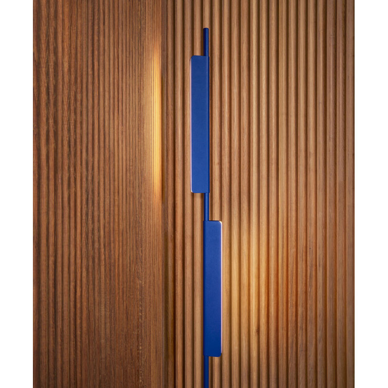 Cobalt Adjustable LED Floor Lamp with Dual Pivoting Lights
