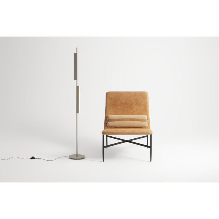 Putty Adjustable LED Floor Lamp with Dual Pivoting Lights