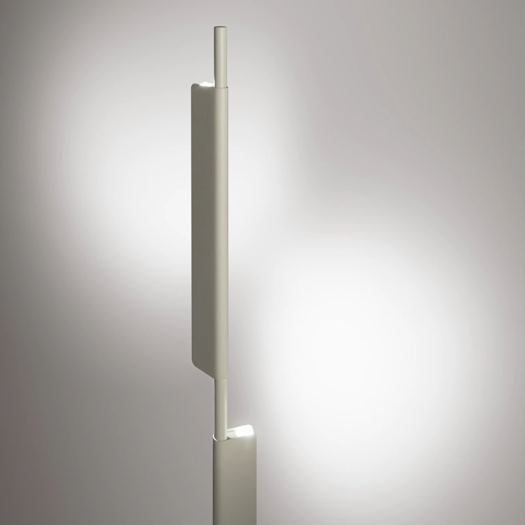 Putty Adjustable LED Floor Lamp with Dual Pivoting Lights