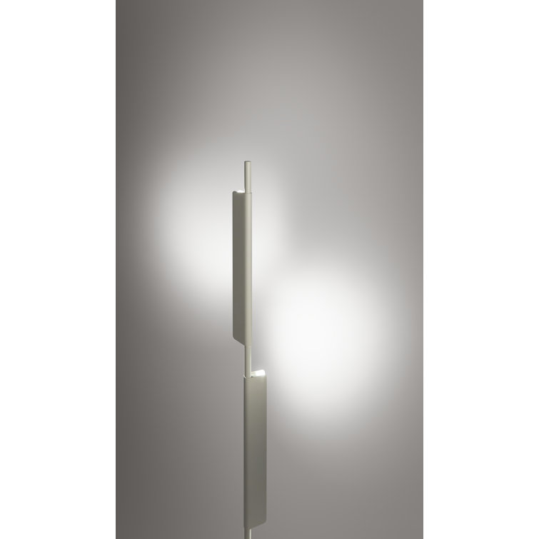 Putty Adjustable LED Floor Lamp with Dual Pivoting Lights