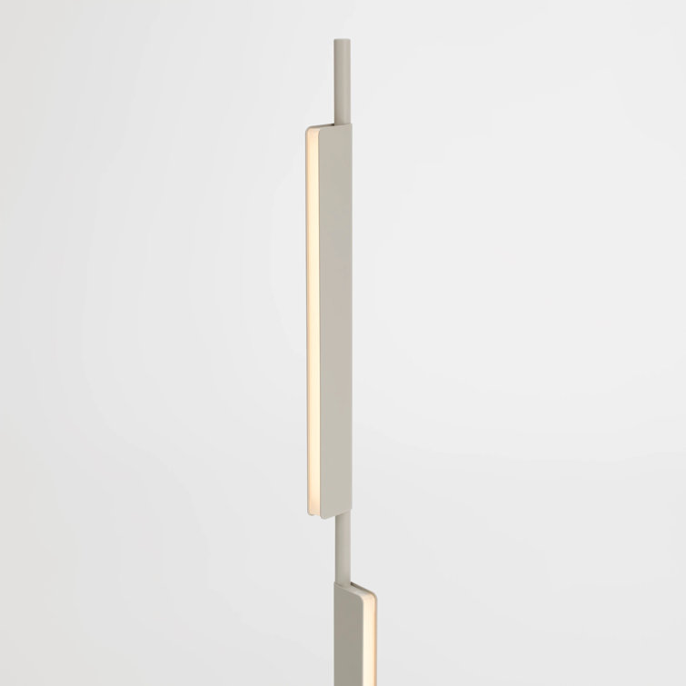 Putty Adjustable LED Floor Lamp with Dual Pivoting Lights