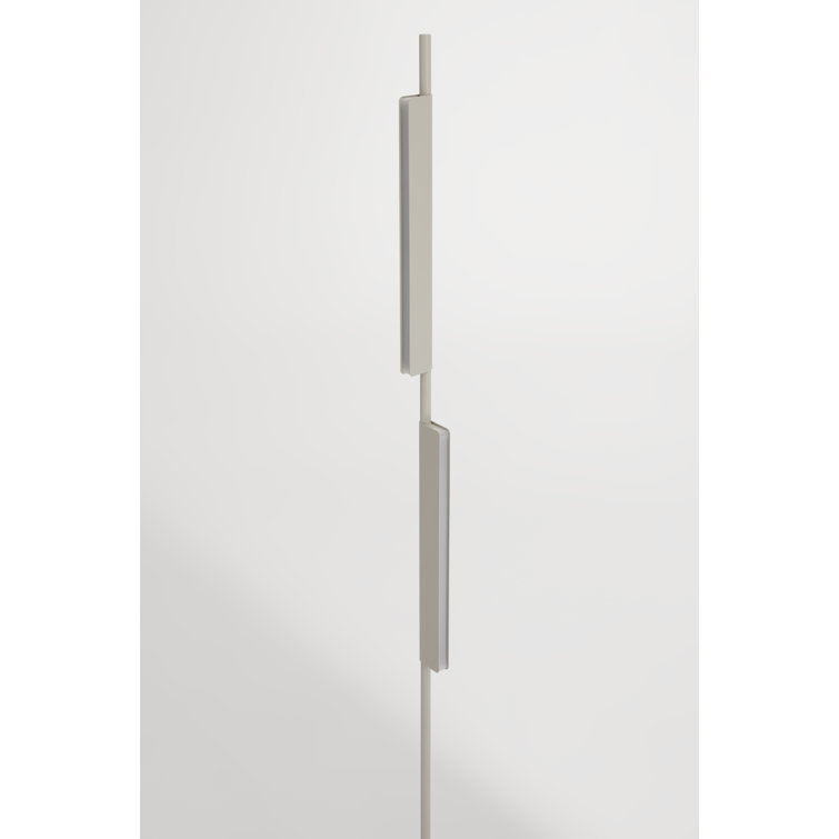 Putty Adjustable LED Floor Lamp with Dual Pivoting Lights