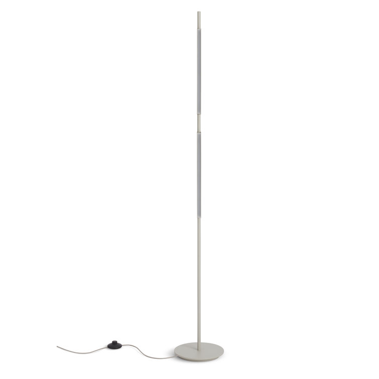 Putty Adjustable LED Floor Lamp with Dual Pivoting Lights