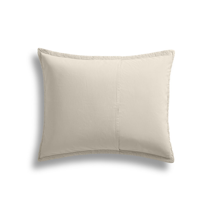 Putty Full Cotton Duvet Set with Queen Shams
