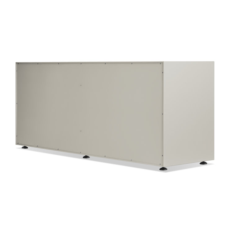 Putty Matte Wood 6-Drawer Dresser with Soft Close