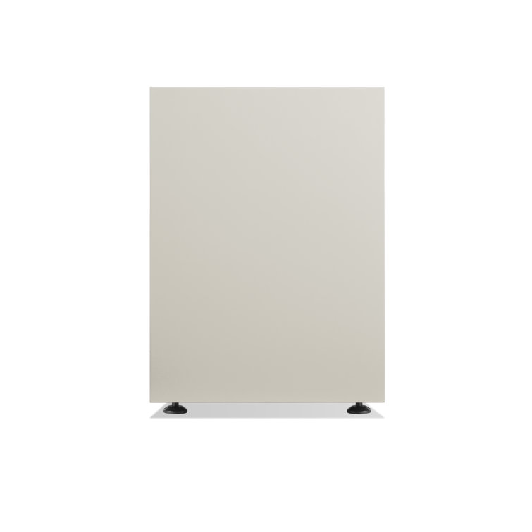 Putty Matte Wood 6-Drawer Dresser with Soft Close