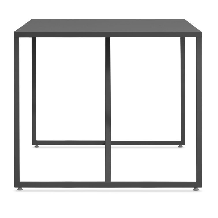 Slate Strut 90" Rectangular Wood Dining Table
