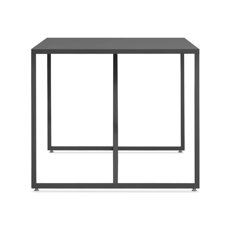 Slate Strut 90" Rectangular Wood Dining Table