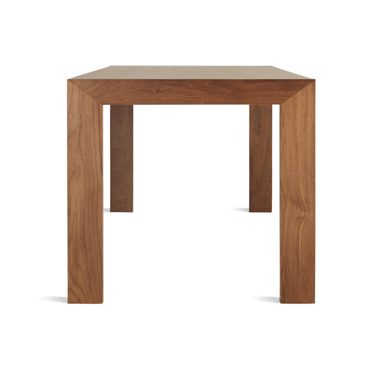 Rustic Walnut Extendable Dining Table for Eight