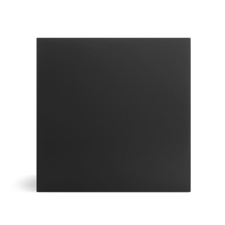 Oblivion Black Metal Wall Mounted Magazine Rack