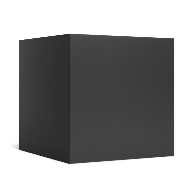 Oblivion Black Metal Wall Mounted Magazine Rack