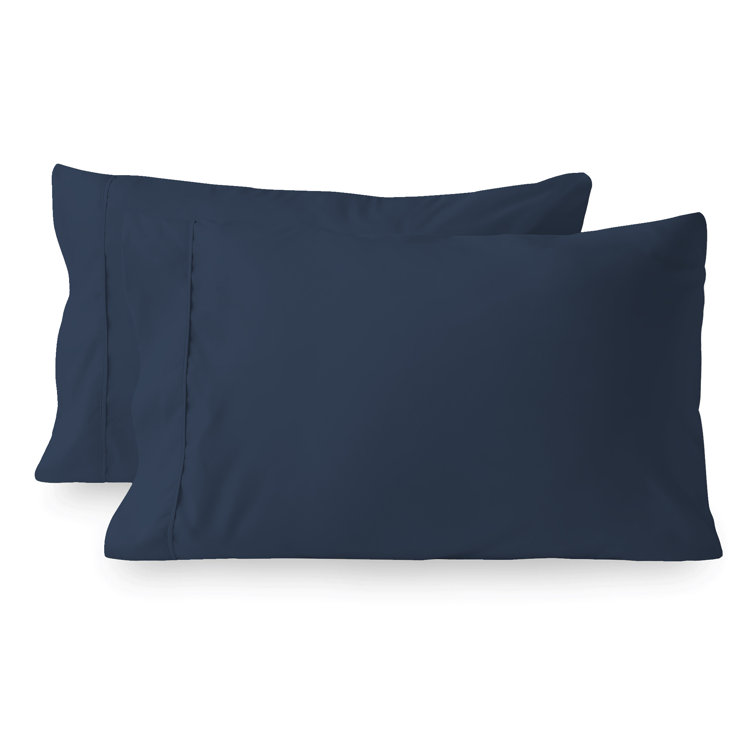 Tan Cotton Percale Standard Pillowcase Set